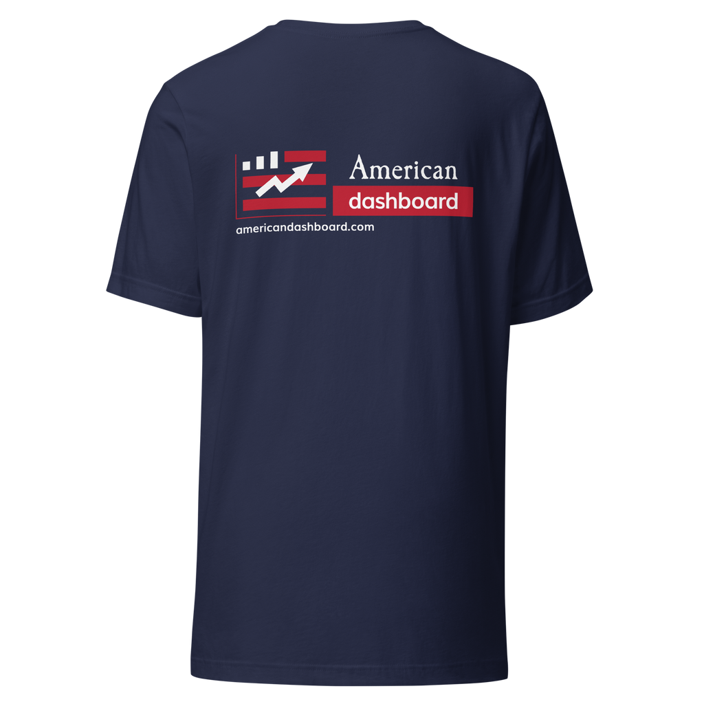 American Dashboard Navy Blue T-Shirt